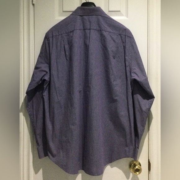 Tommy Hilfiger Men's Gingham Dress Shirt - Picture 5 of 5